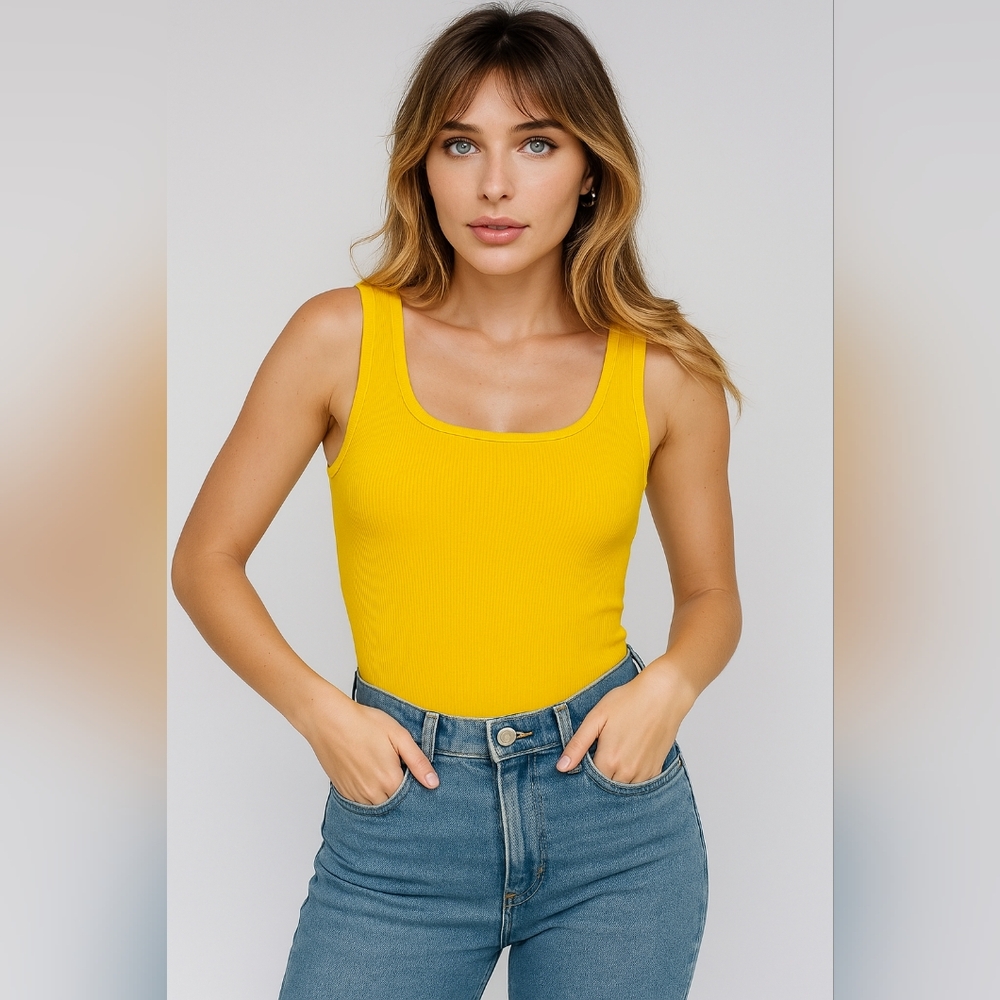 NEW! TAUTX "DANDELION" SCULPT SHAPEWEAR TANK NWT